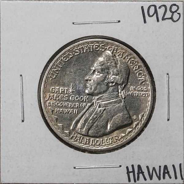 1928 Hawaii Commemorative Silver Half Dollar Coin