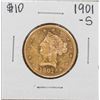 1901-S $10 Liberty Head Eagle Gold Coin