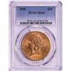 Image 1 : 1899 $20 Liberty Head Double Eagle Gold Coin PCGS MS63