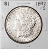 1892-S $1 Morgan Silver Dollar Coin