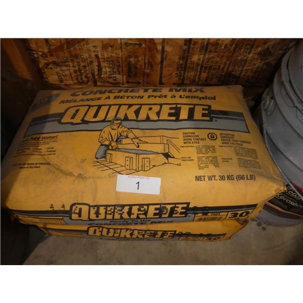 Quikrete concrete mix