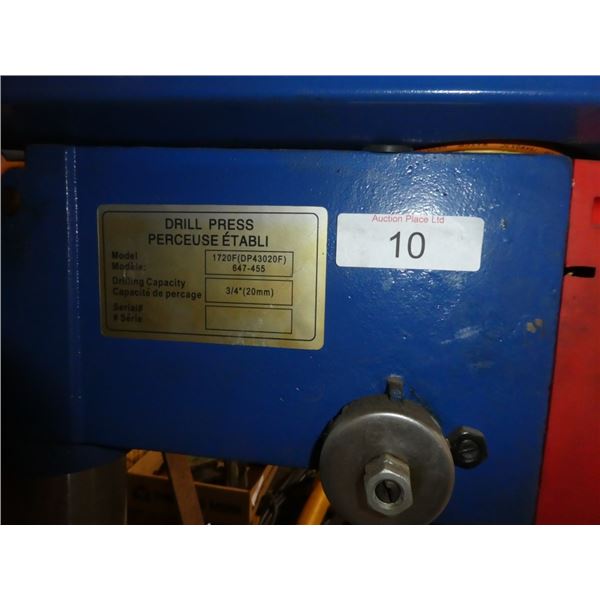 drill press 3/4" docap works