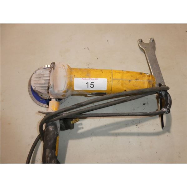 DeWalt 4.5" angle grinder