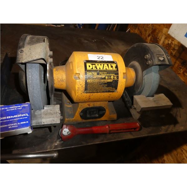 DeWalt heavy duty 8" bench grinder