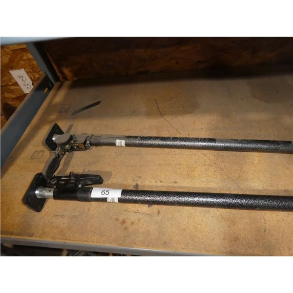 telescopic bracing poles