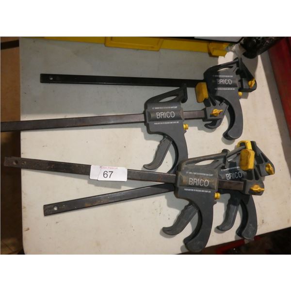 12" bar clamps