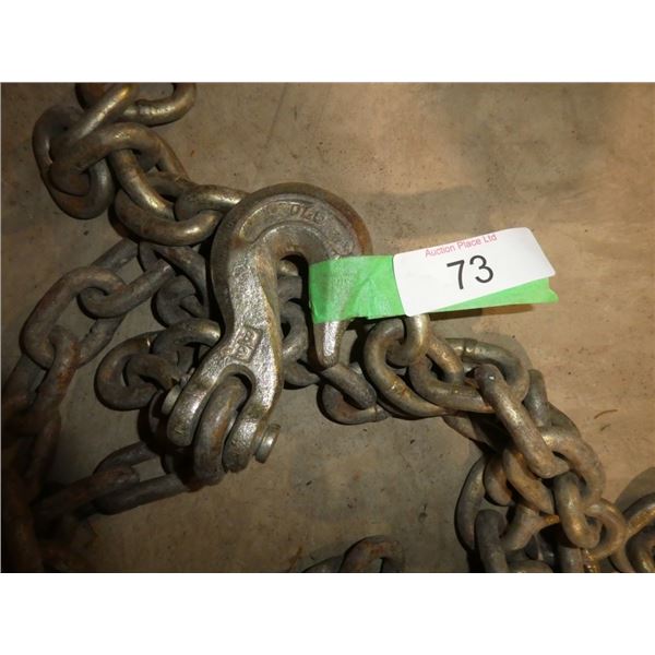 8'- 7/16" chain