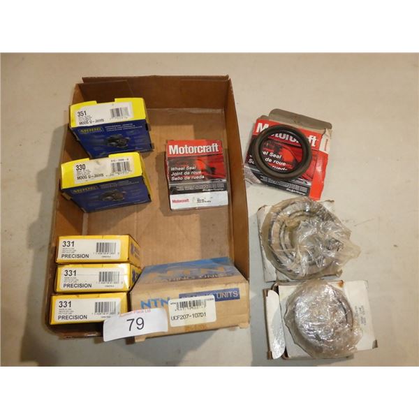 wheel seals, M00G U-joints