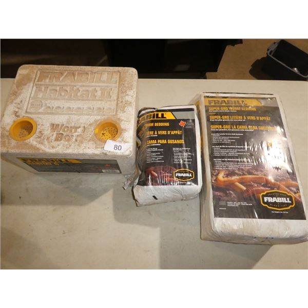 super gro worm bedding, worm box