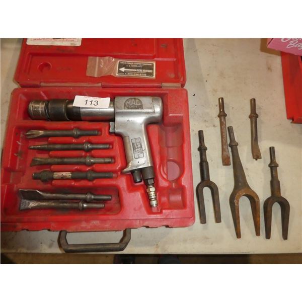 Mac air hammer kit - long barrel ah650k