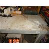 Image 2 : wooden work table 4'x4'xH32"