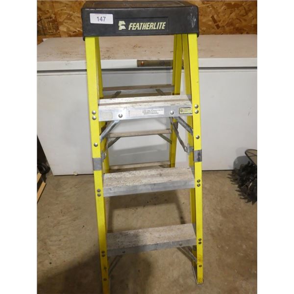 featherlite aluminum step ladder