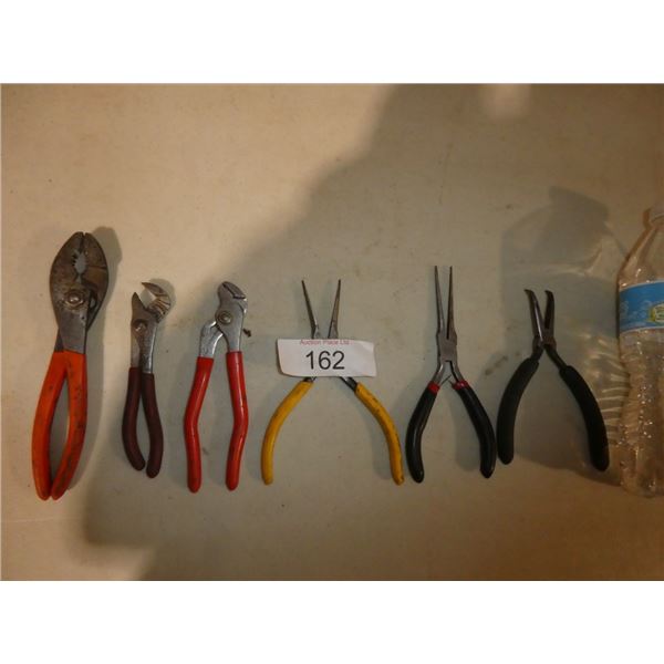 assorted pliers