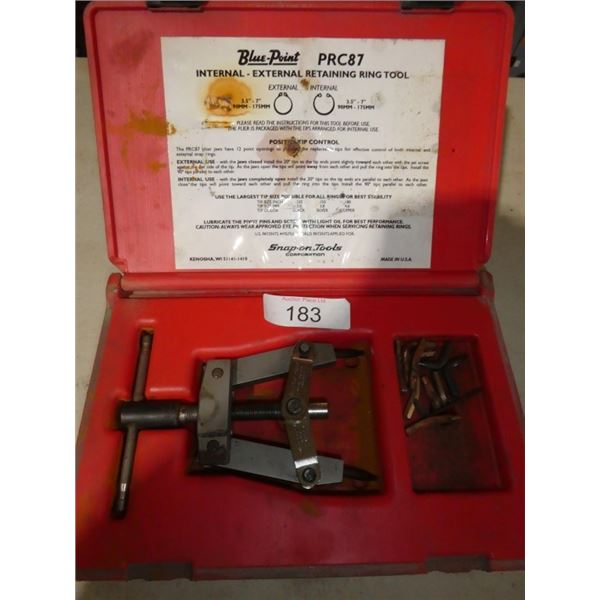 Blue Point internalexternal retaining ring tool