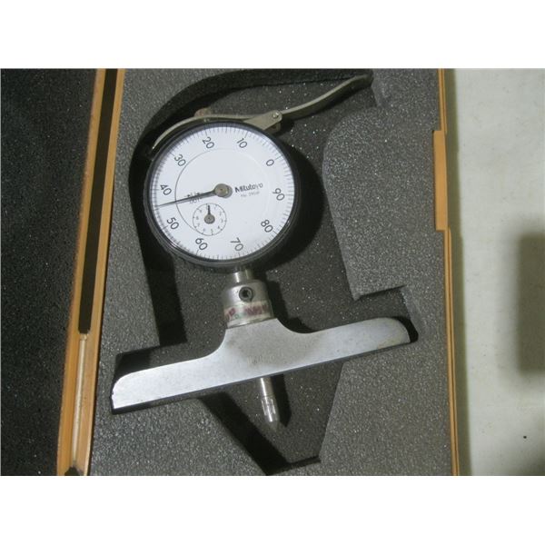 Mitutoyo dail depth gage