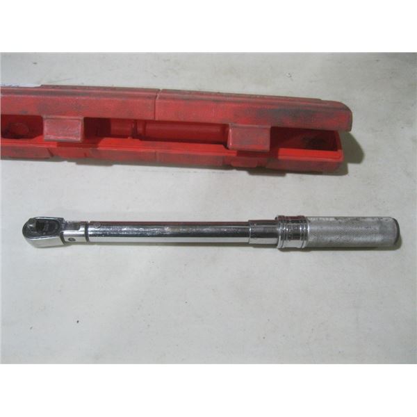 Snap-on torque wrench 3/8" dr