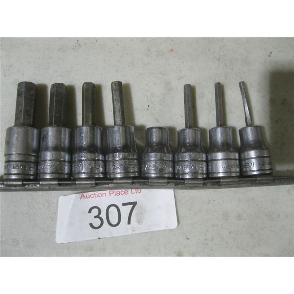 3/8" dr hex sockets snap on