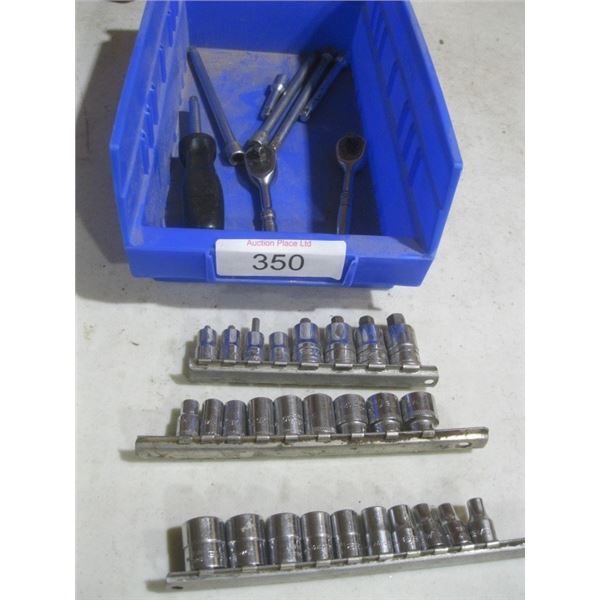 1/4" sockets & 1/4" ratchets