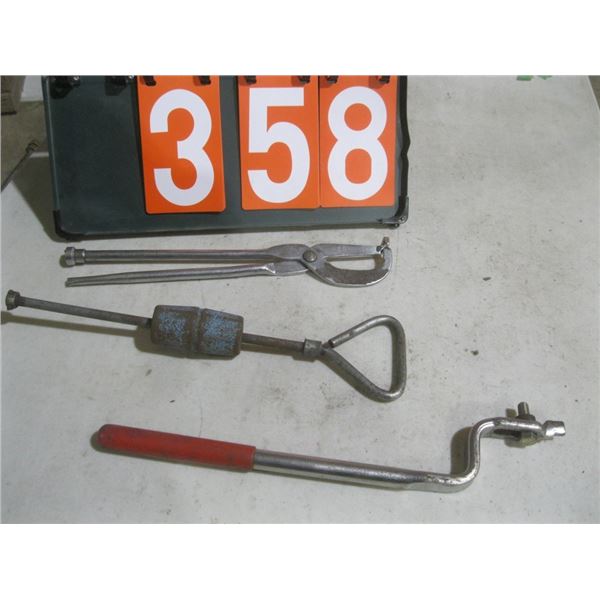 dent piller / rear brake tools
