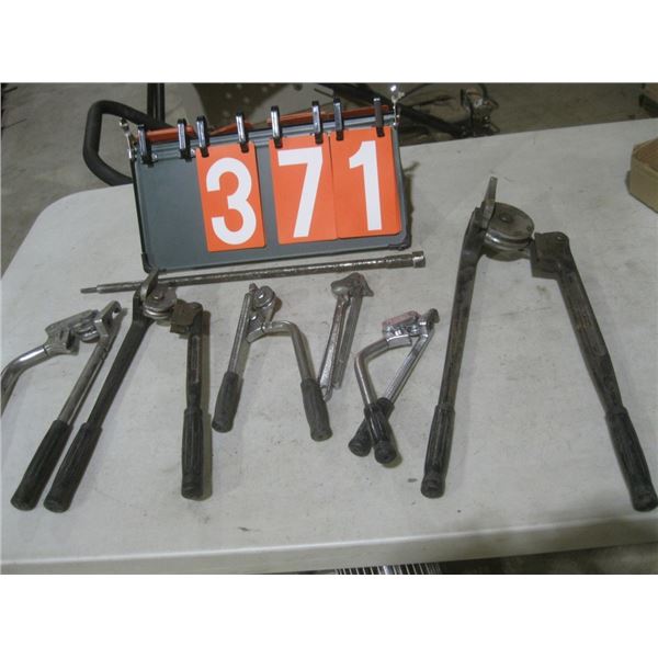 Ridgid hand held line pipe benders