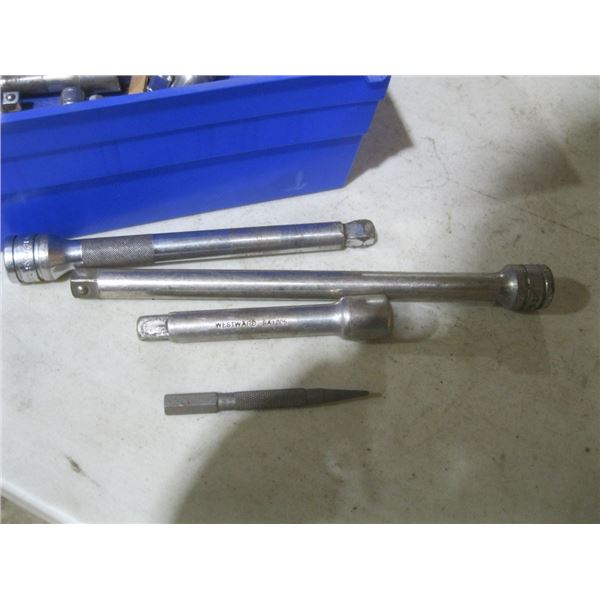 misc lot 3/8" dr extensions some snap on / mac etc