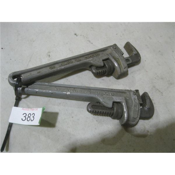 Ridgid pipe wrenches