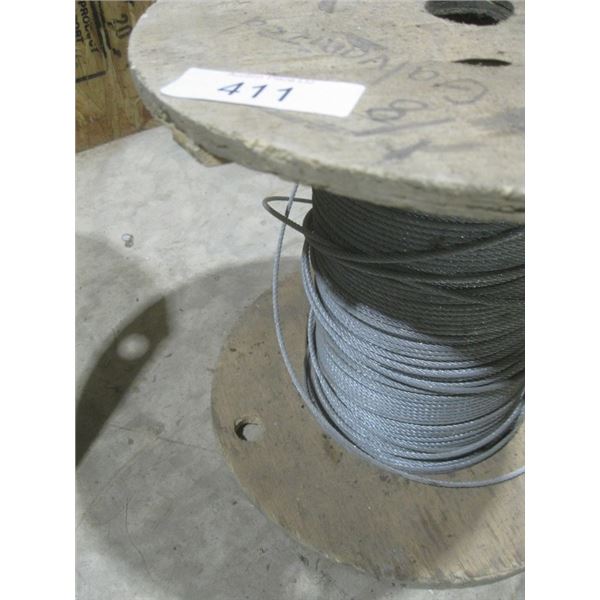 1/4" galvanized cable