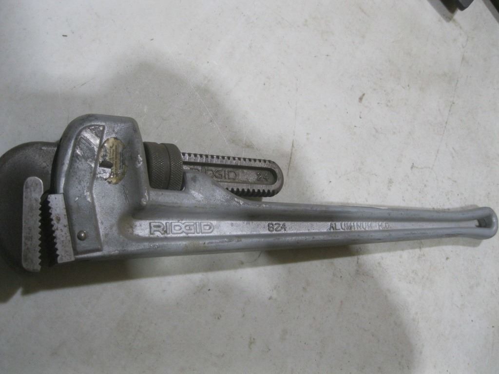 Clé à Pipe Robuste Ridgid 24 Pouces – Acier – Occasion – Outillage Pro