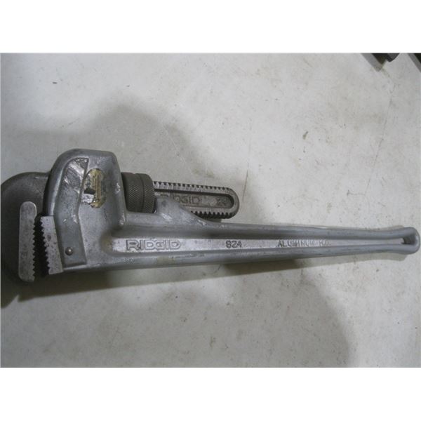 Ridgid 24" aluminum pipe wrench