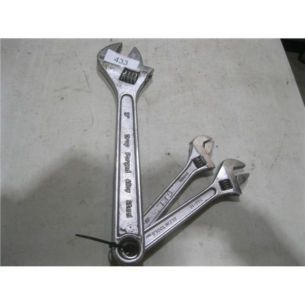 crescent wrenches