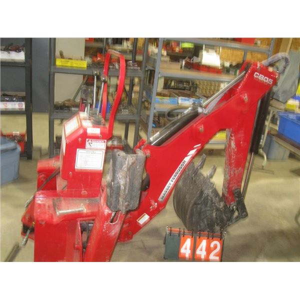 Massey Ferguson back hoe