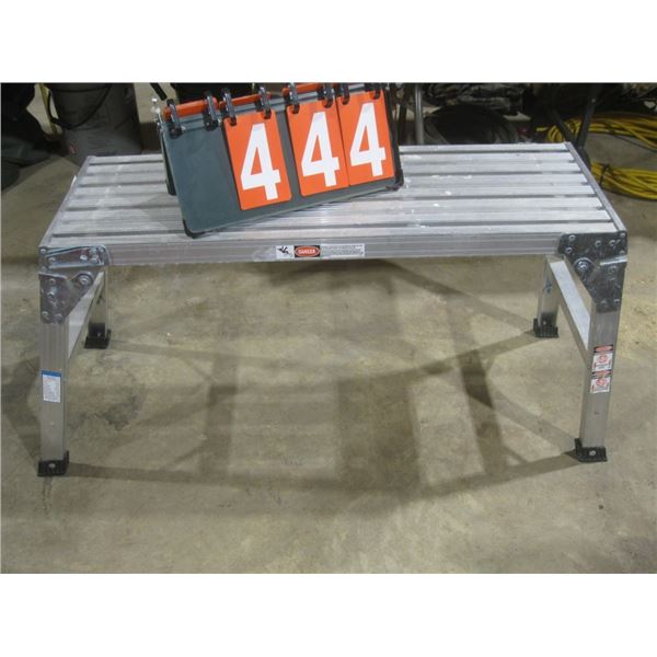 aluminum folding bench/stool