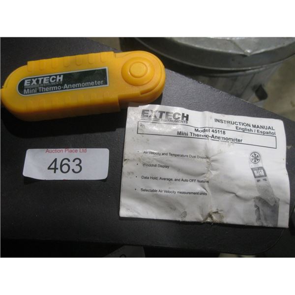 mini thermo-anemometer