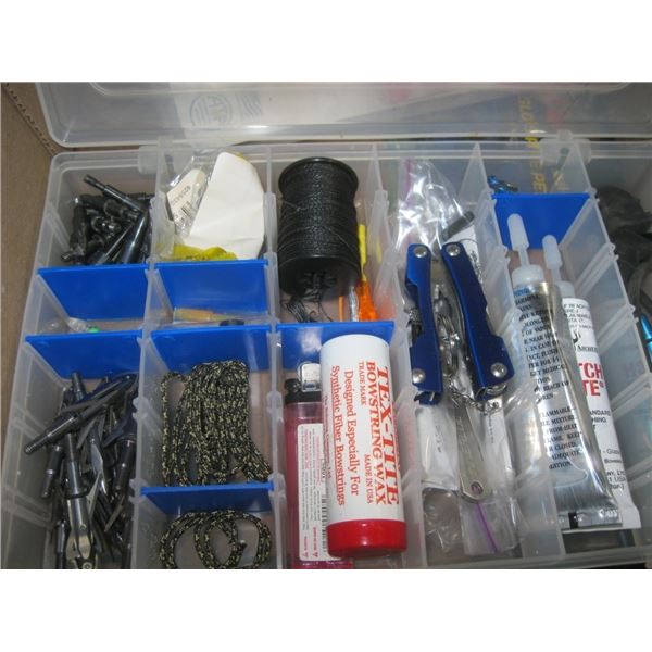 Bow  arrow heads cleaning supplies/scope covers