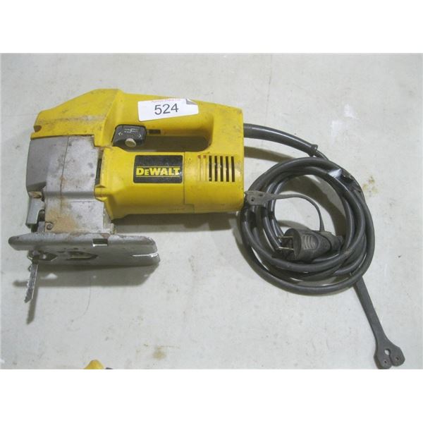 DeWalt vs jig saw