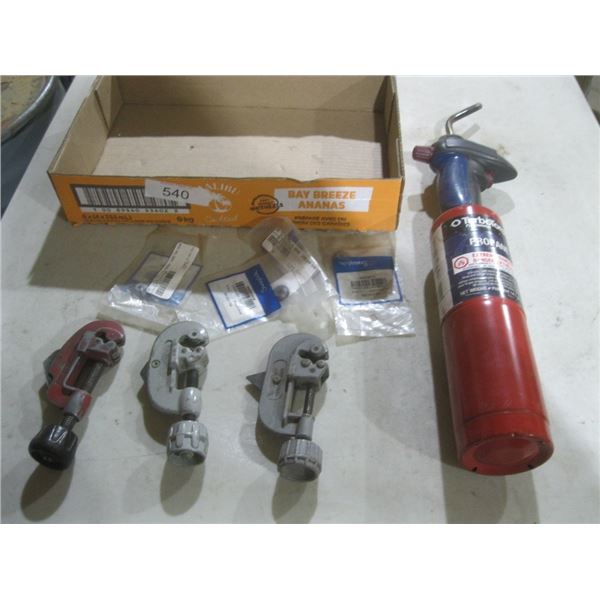 Pipe cutters / propane touch