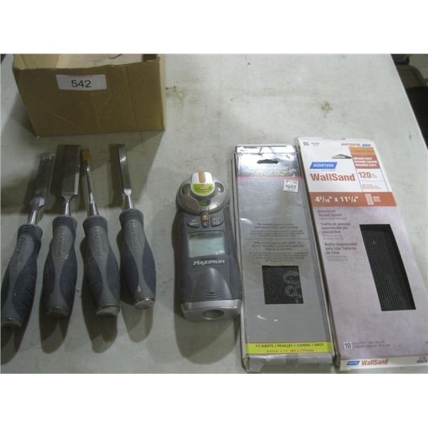 waterproof drywall screen, chisels