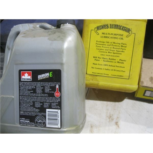 lubricating oil, synthetic oil