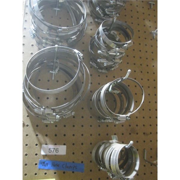 Misc.  hose clamps