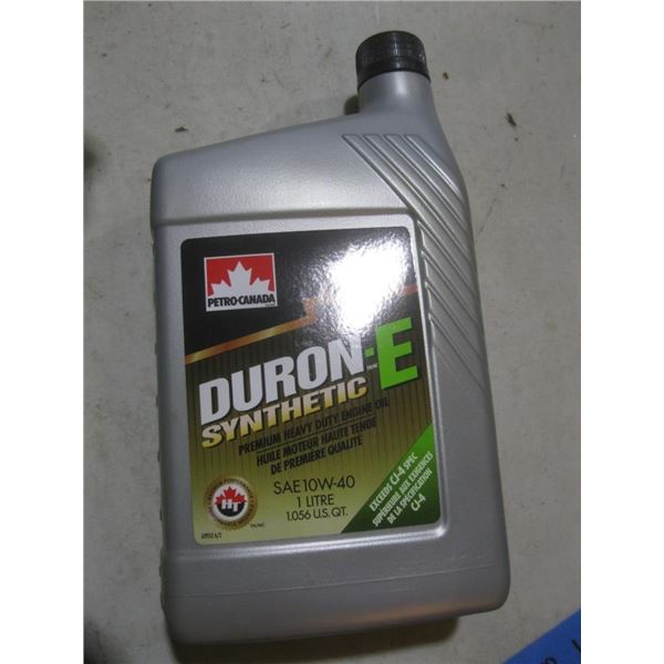 12 Duron E synthetic 10w/40