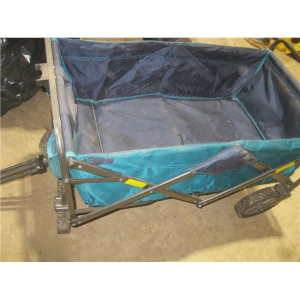 folding cloth utility cart/wagon