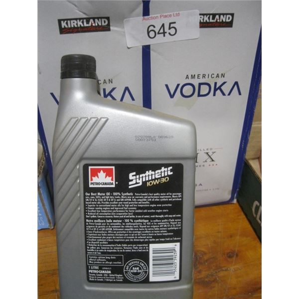 synthetic motor oil 10W-30