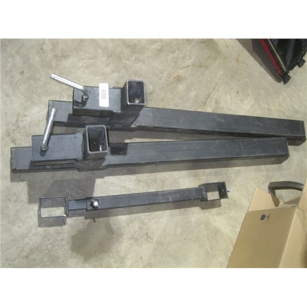 Set of bucket forks for massey ferguson