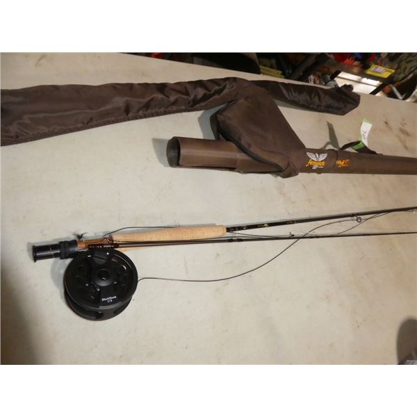 fenwick hmx fishing rod w/ case