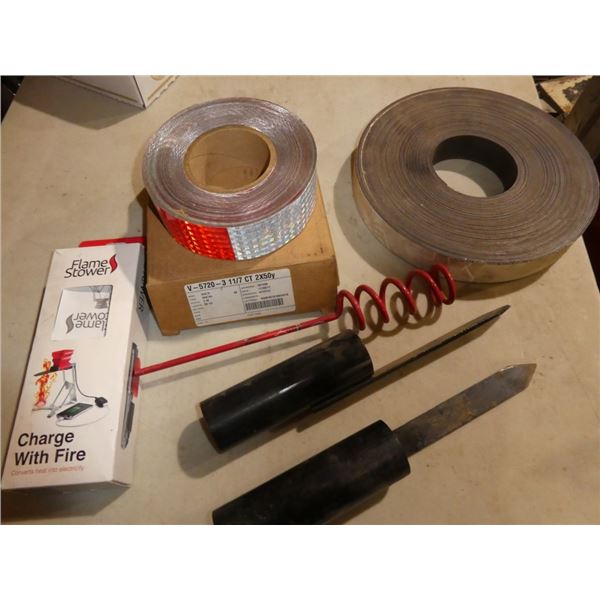 diamond grade conspicuity marking tape, fire to