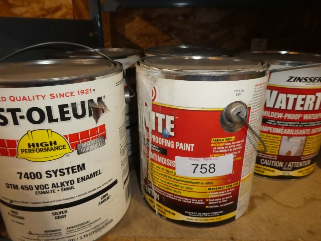 rustoleum enamel, waterproofing paint