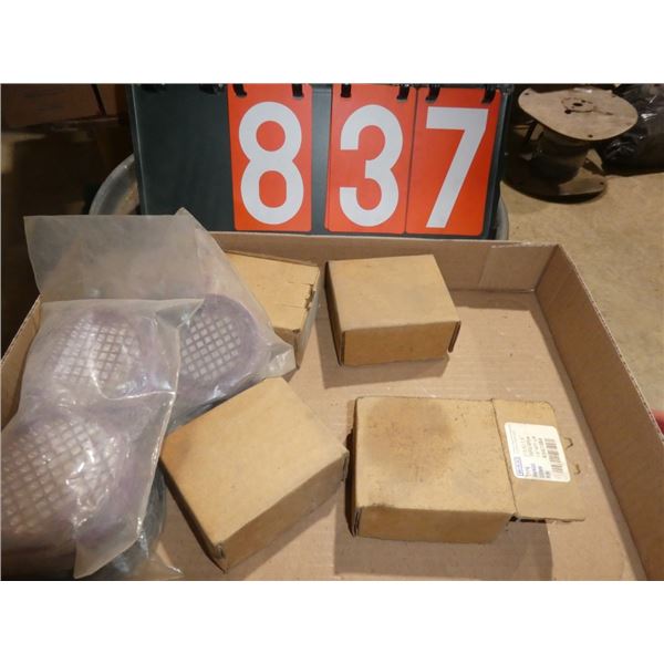 respirator filters, gauges