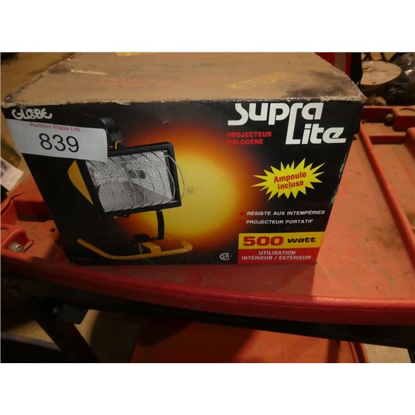 supra lite interior/exterior halogen projector/