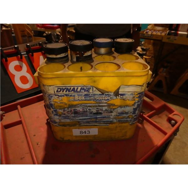 Dynaline grease box w/ tubes