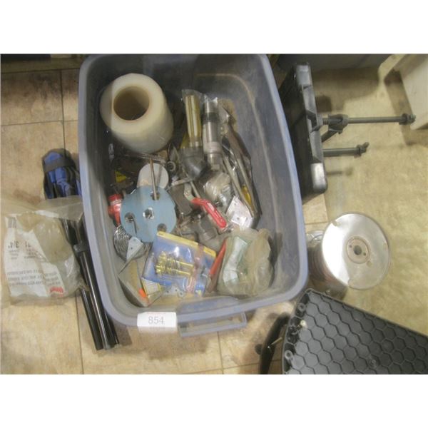 valves, misc tools, screwdrivers, wire, etc
